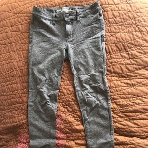 Light Grey American Eagle Outfitters Jeggings